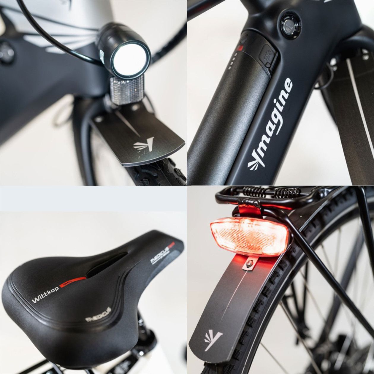 Vélo électrique Vadrouilleur 21.1 - Full carbone - Autonomie 100Km - Noir