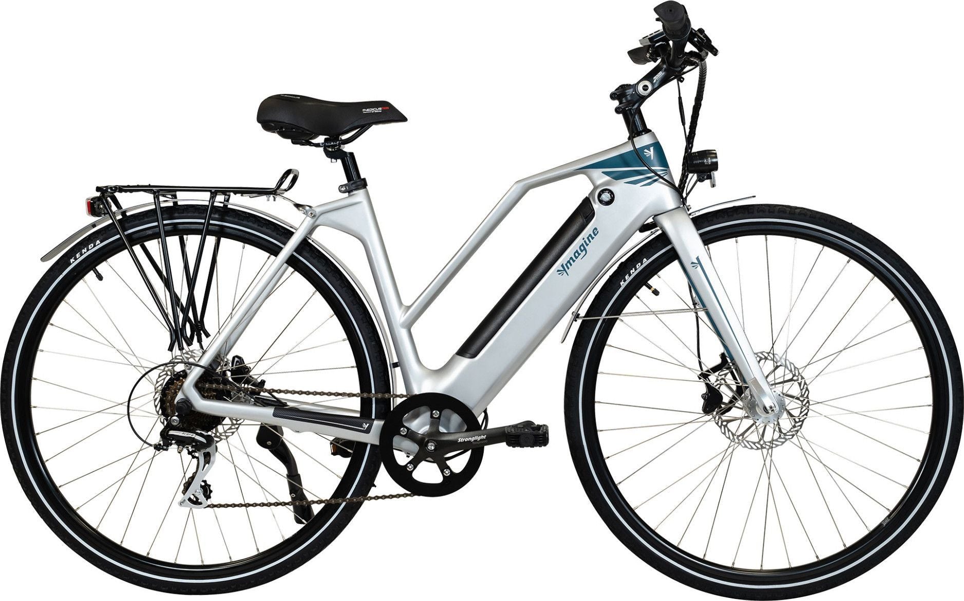 Vélo électrique Vadrouilleur 21.1 - Full carbone - Autonomie 100Km - Noir