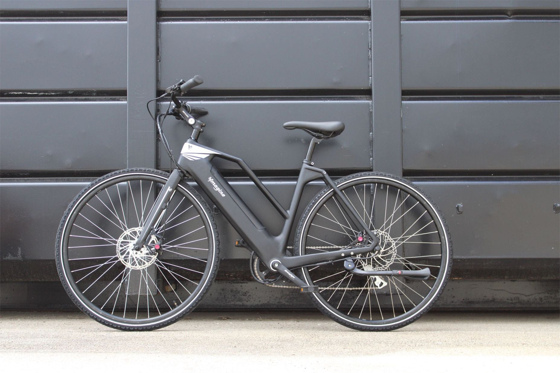 Vélo électrique Vadrouilleur 21.1 - Full carbone - Autonomie 100Km - Noir