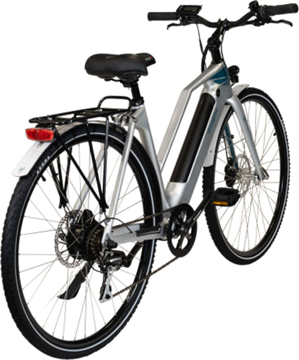 Vélo électrique Vadrouilleur 21.1 - Full carbone - Autonomie 100Km - Gris