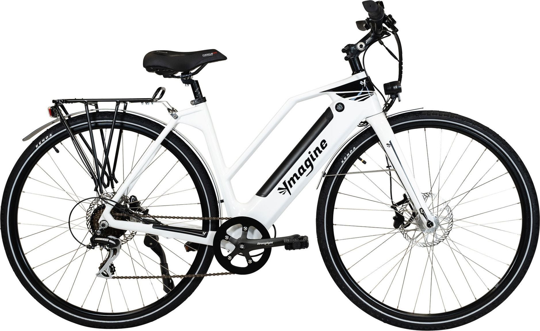 Vélo électrique Vadrouilleur 21.1 - Full carbone - Autonomie 100Km - Noir
