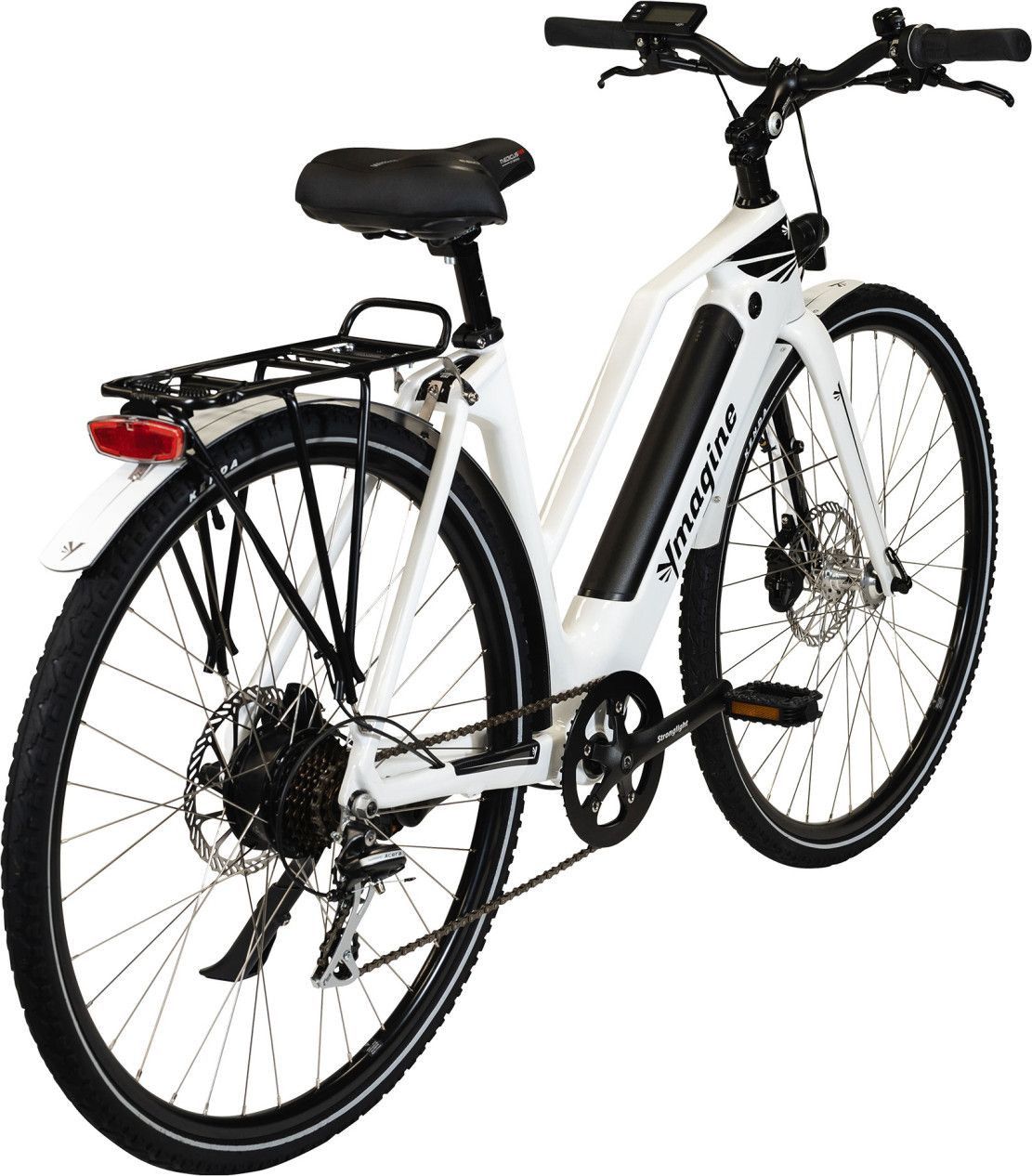 Vélo électrique Vadrouilleur 21.1 - Full carbone - Autonomie 100Km - Blanc