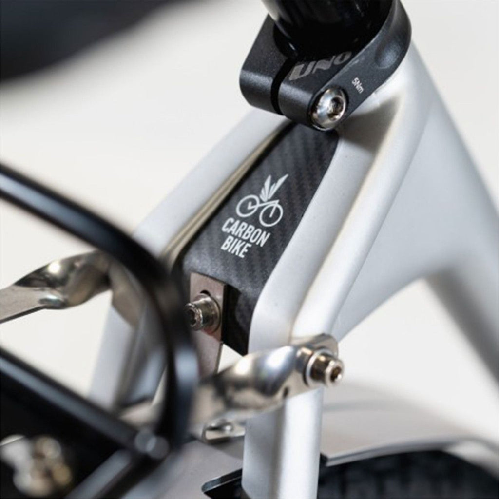 Vélo électrique Vadrouilleur 21.1 - Full carbone - Autonomie 100Km - Blanc