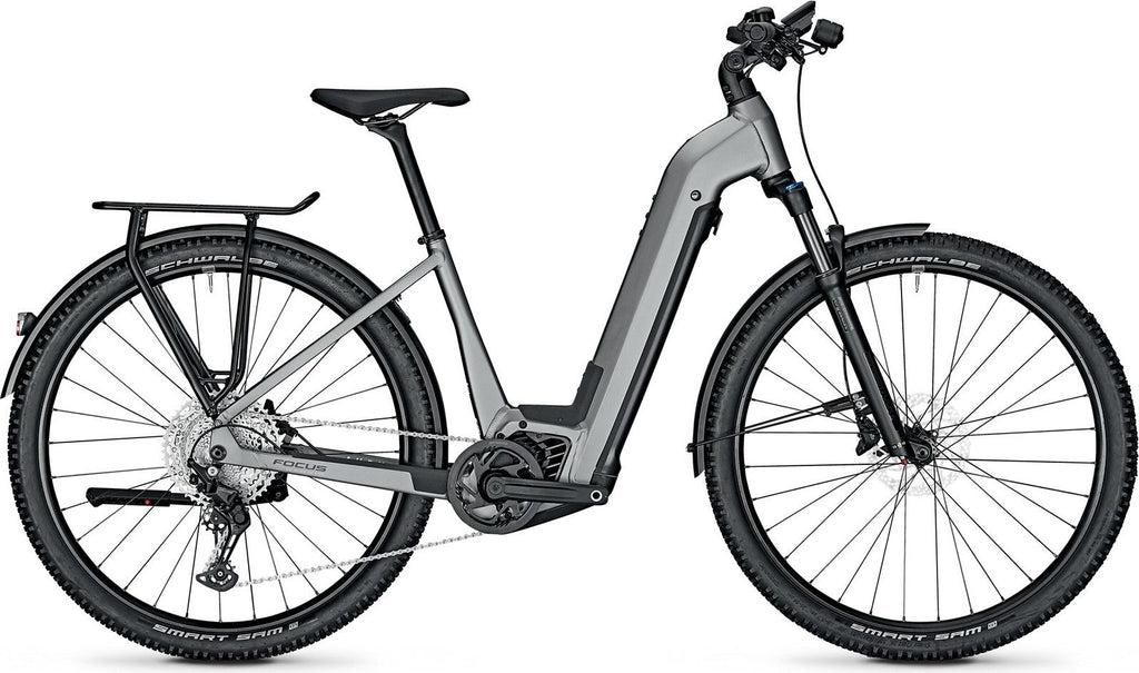 VTC Électrique Focus Aventura² 6.8 Shimano Deore 11V 750Wh 29'' Gris