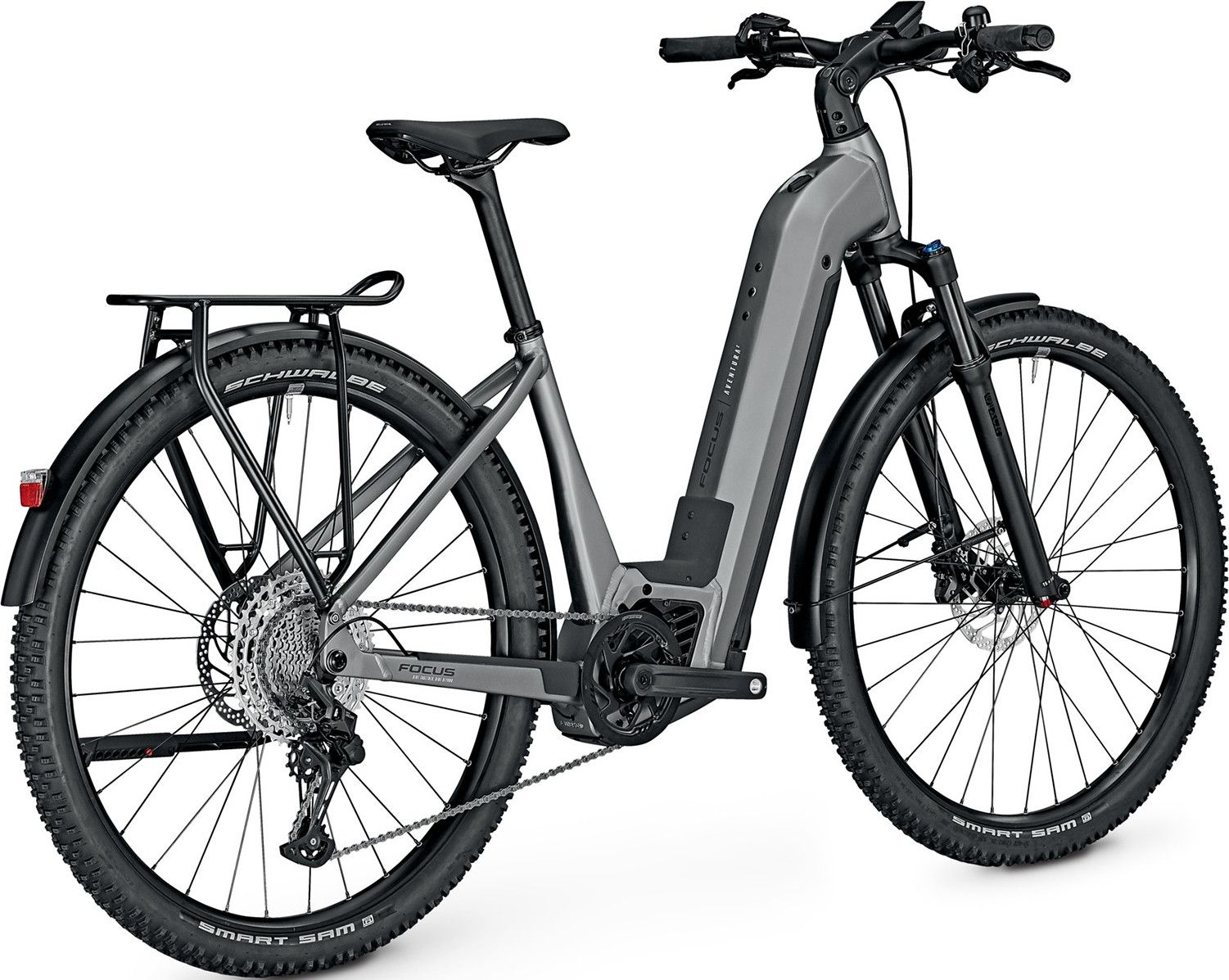 VTC Électrique Focus Aventura² 6.8 Shimano Deore 11V 750Wh 29'' Gris