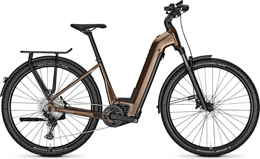 VTC Électrique Focus Aventura² 6.8 Shimano Deore 11V 750Wh 29'' Marron