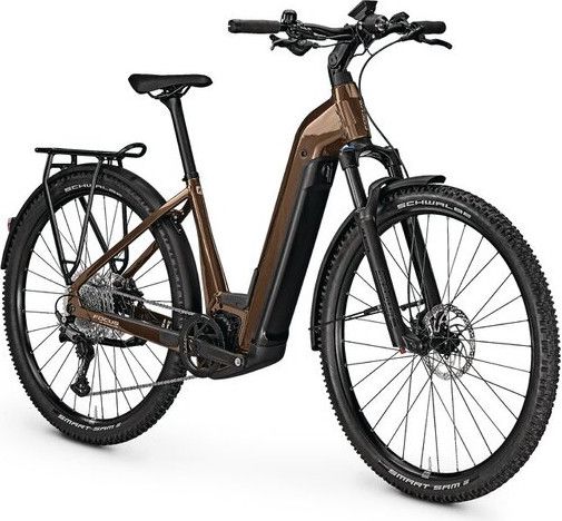 VTC Électrique Focus Aventura² 6.8 Shimano Deore 11V 750Wh 29'' Marron