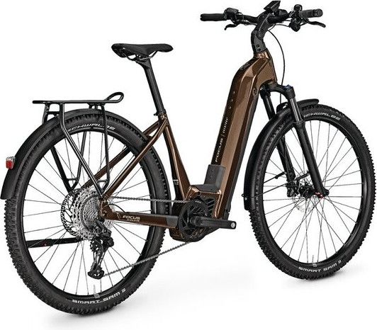 VTC Électrique Focus Aventura² 6.8 Shimano Deore 11V 750Wh 29'' Marron