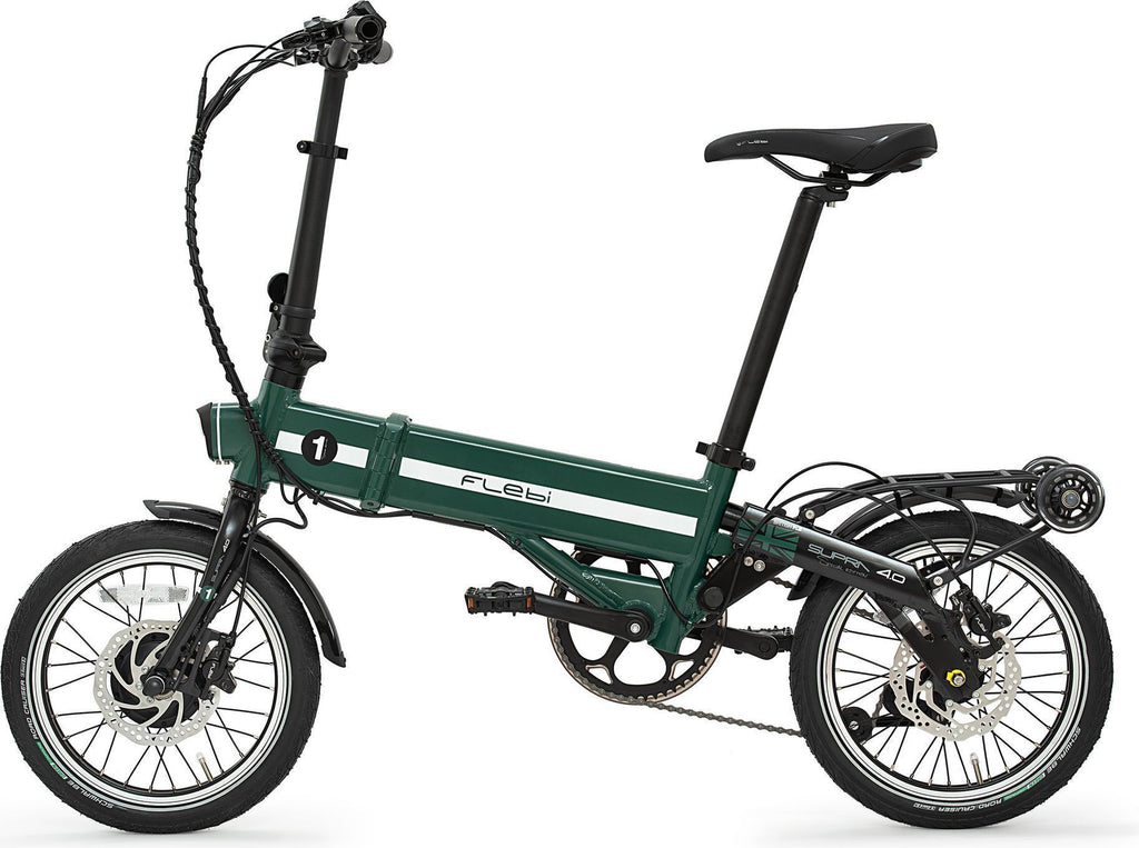 Vélo électrique pliant Supra 4.0 British Green | Roues 16