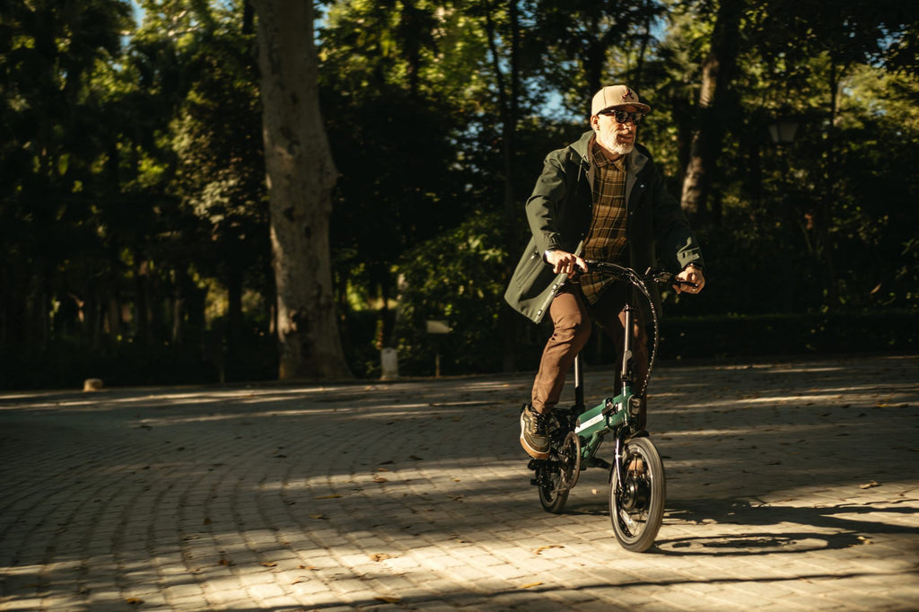 Vélo électrique pliant Supra 4.0 British Green | Roues 16