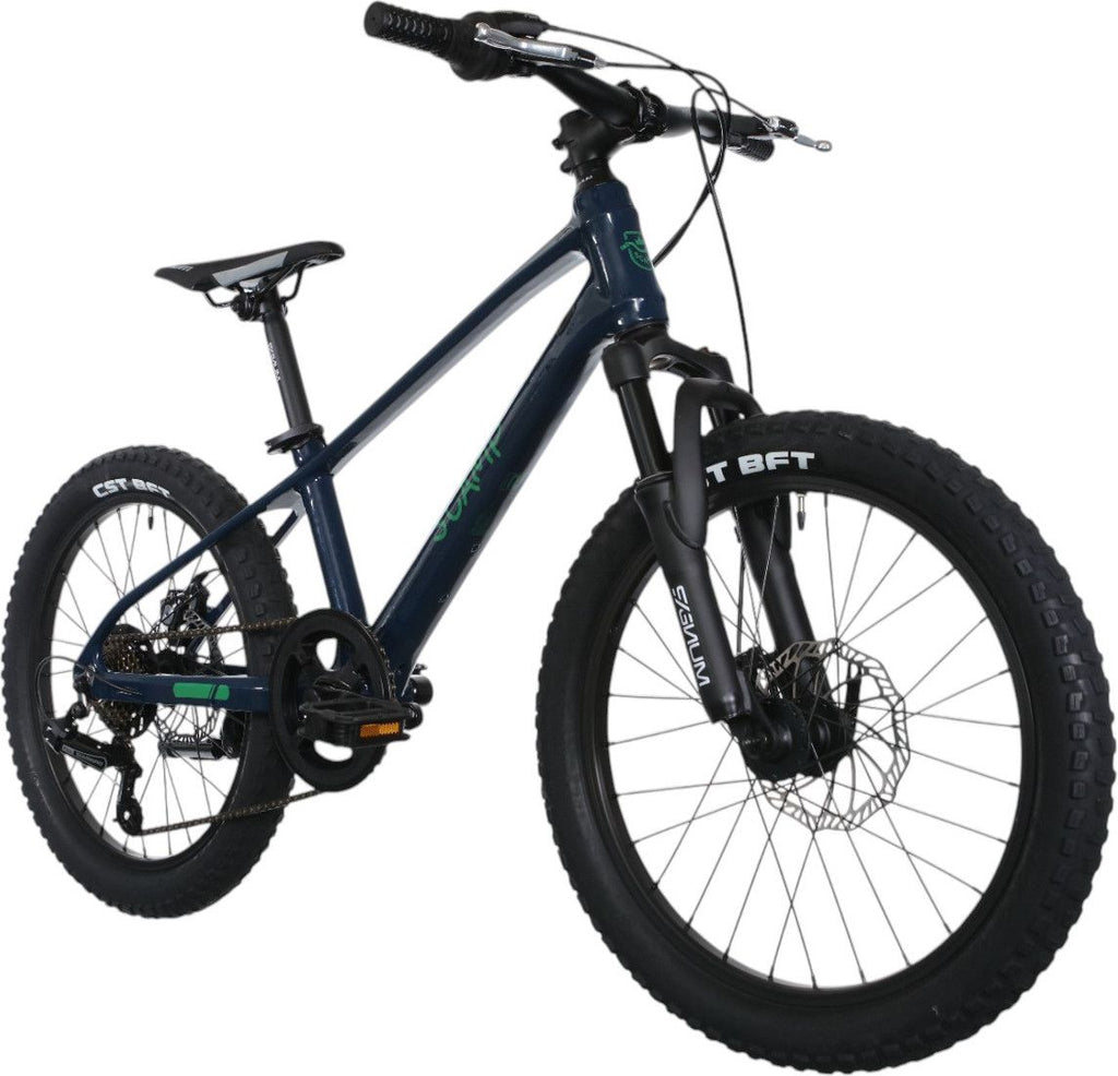 VTT Semi-Rigide Enfant Scamp TallFox Shimano Tourney 7V 20'' Bleu