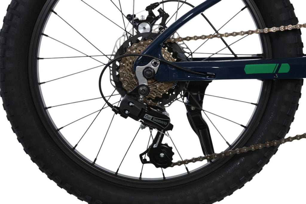 VTT Semi-Rigide Enfant Scamp TallFox Shimano Tourney 7V 20'' Bleu