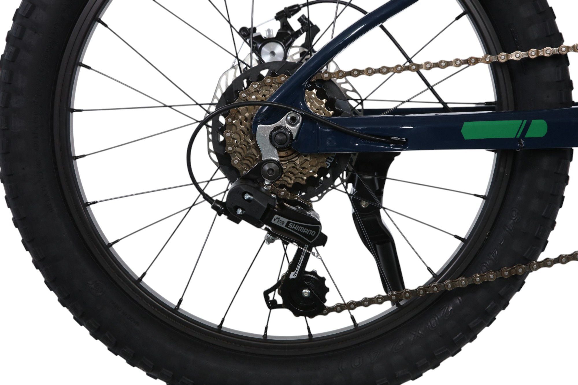 VTT Semi-Rigide Enfant Scamp TallFox Shimano Tourney 7V 20'' Bleu
