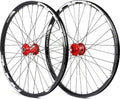 Paire de Roues Pride Control V1 Cruiser 36H Moyeu Rouge Disque