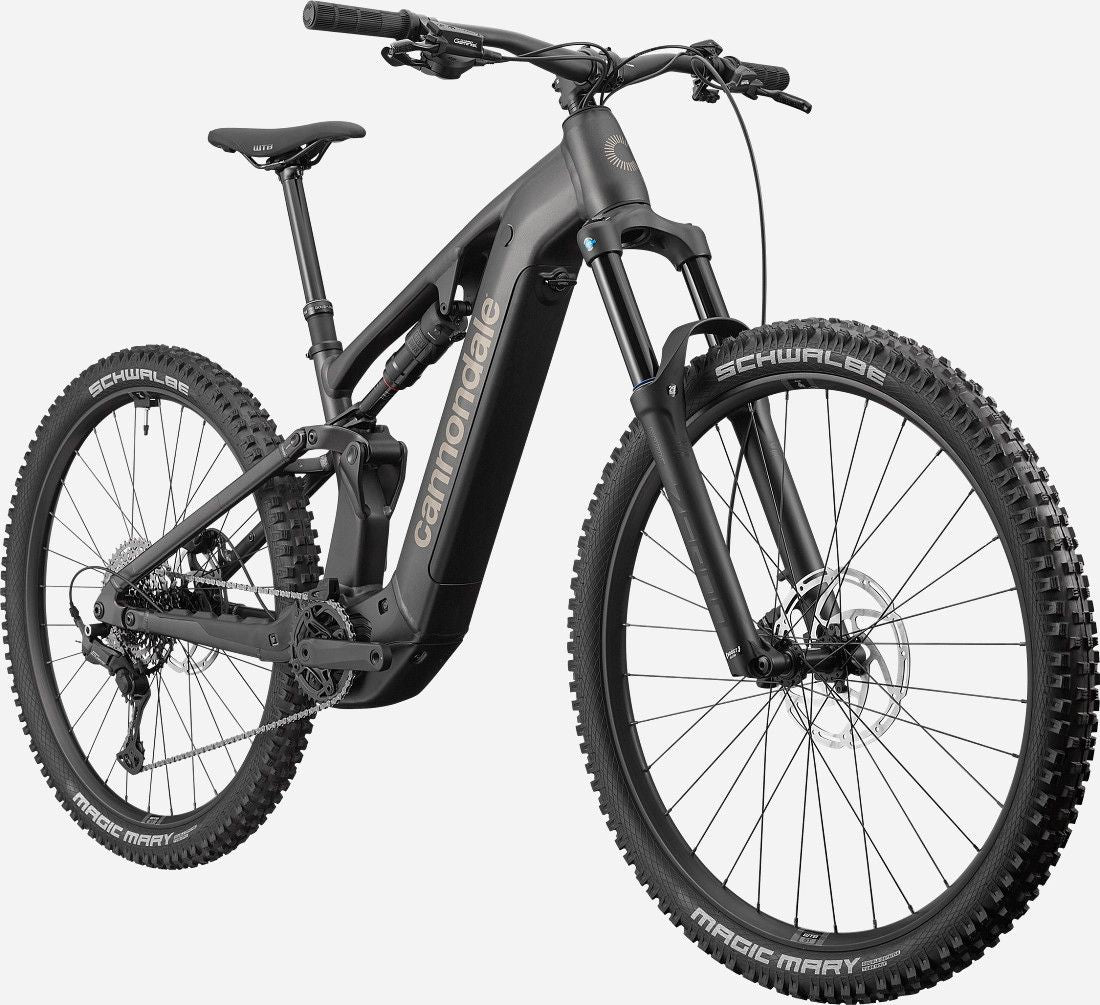 VTT Électrique Tout-Suspendu Cannondale Moterra 4 11V 600Wh Bosch 120 Nm 29'' Noir