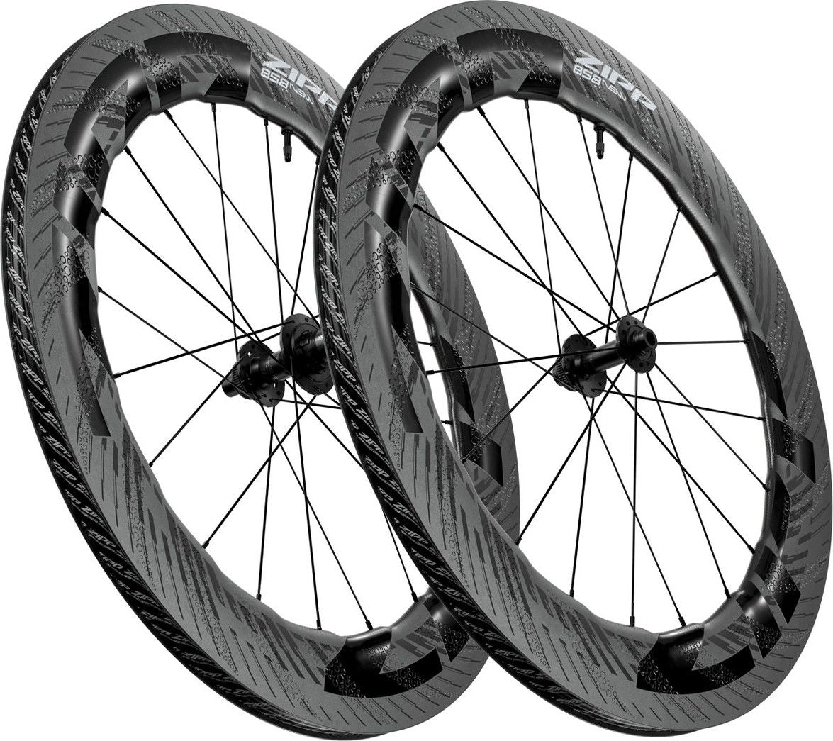 Paire de Roues Zipp 858 NSW Tubeless Disc 700c | 12x100 - 12x142mm | Centerlock