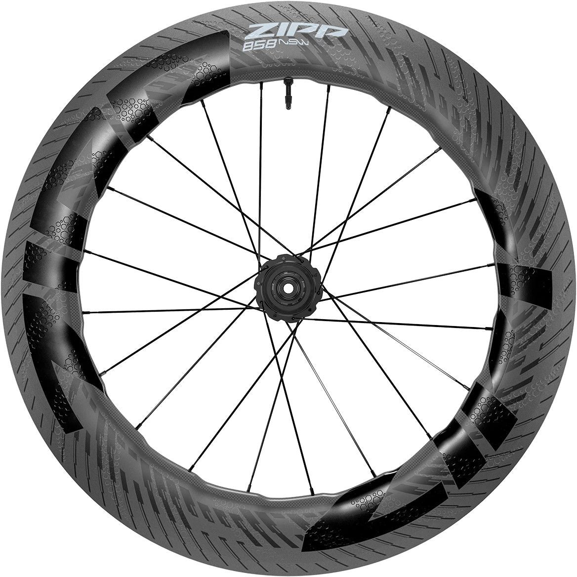 Paire de Roues Zipp 858 NSW Tubeless Disc 700c | 12x100 - 12x142mm | Centerlock