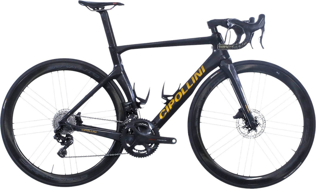 Vélo de Route Cipollini NK1K DB Campagnolo Super Record EPS 12V 700 mm Carbon / Noir/Or 2021 - Produit Reconditionné / Bon État