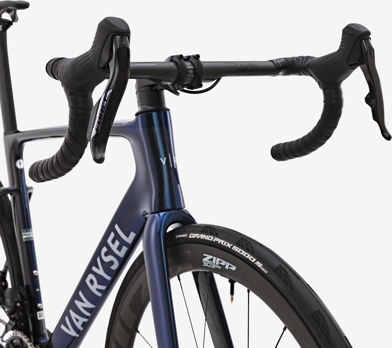 Vélo de Route Van Rysel RCR Pro Sram Force AXS 12V 700 mm Bleu Midnight