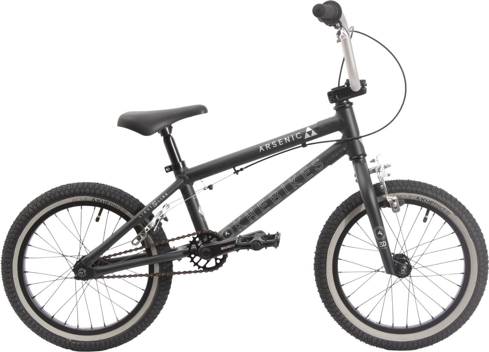 Vélo BMX alu enfant ARSENIC LL noir 16 pouces 7.9kg