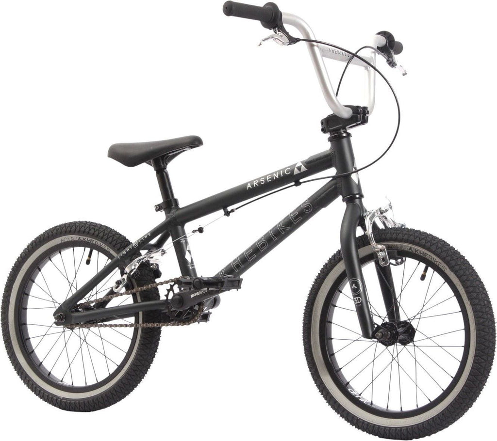 Vélo BMX alu enfant ARSENIC LL noir 16 pouces 7.9kg