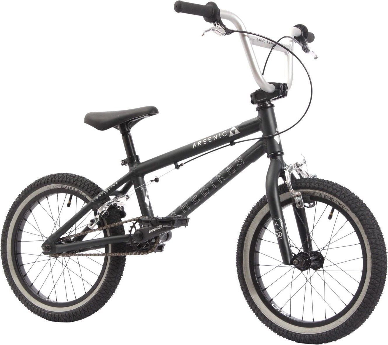 Vélo BMX alu enfant ARSENIC LL noir 16 pouces 7.9kg