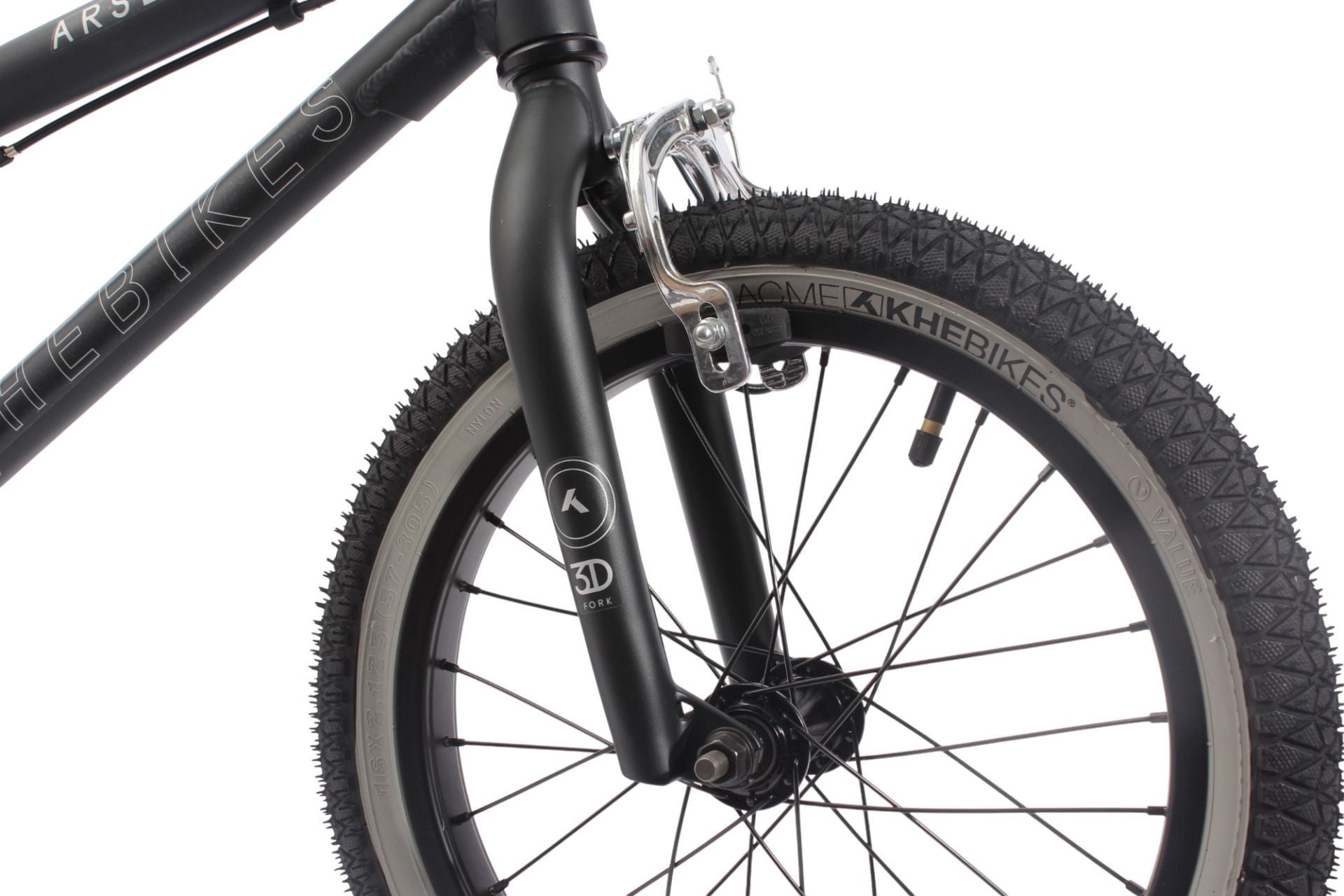 Vélo BMX alu enfant ARSENIC LL noir 16 pouces 7.9kg