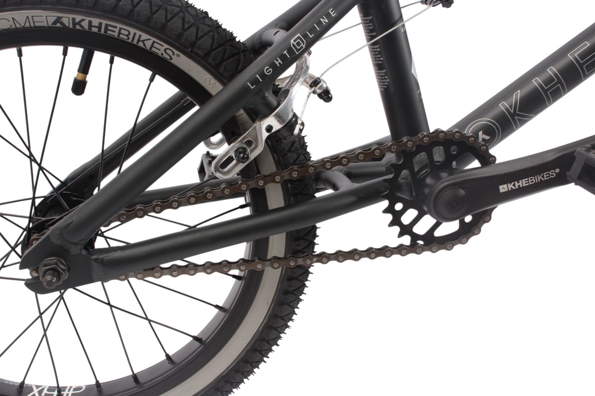 Vélo BMX alu enfant ARSENIC LL noir 16 pouces 7.9kg