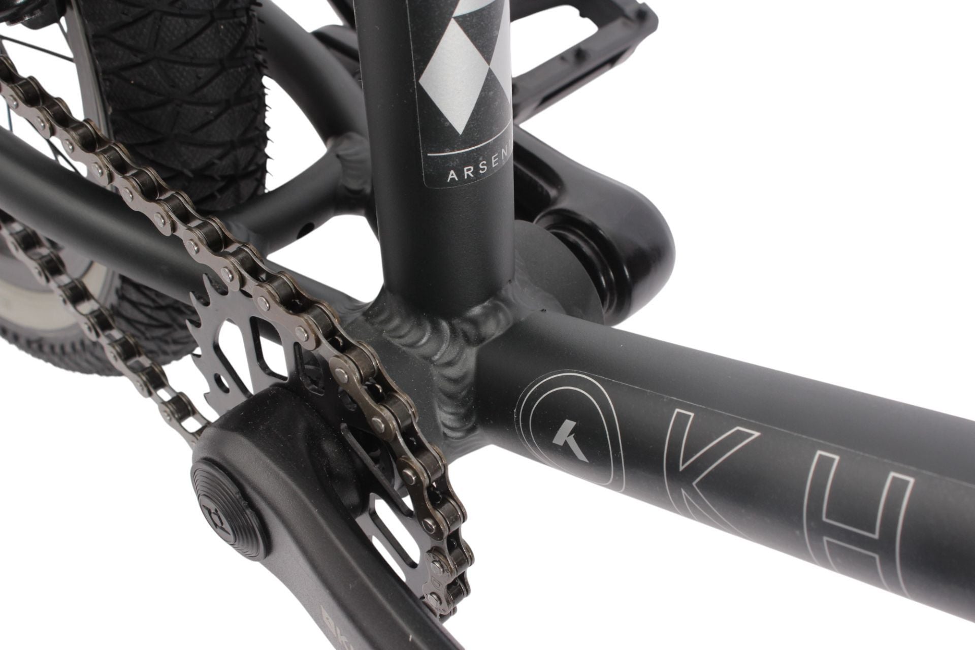 Vélo BMX alu enfant ARSENIC LL noir 16 pouces 7.9kg