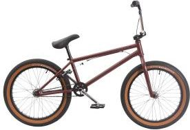 Vélo BMX adulte CENTRIX FC rouge-marron 20 pouces 10.9 kg