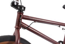 Vélo BMX adulte CENTRIX FC rouge-marron 20 pouces 10.9 kg