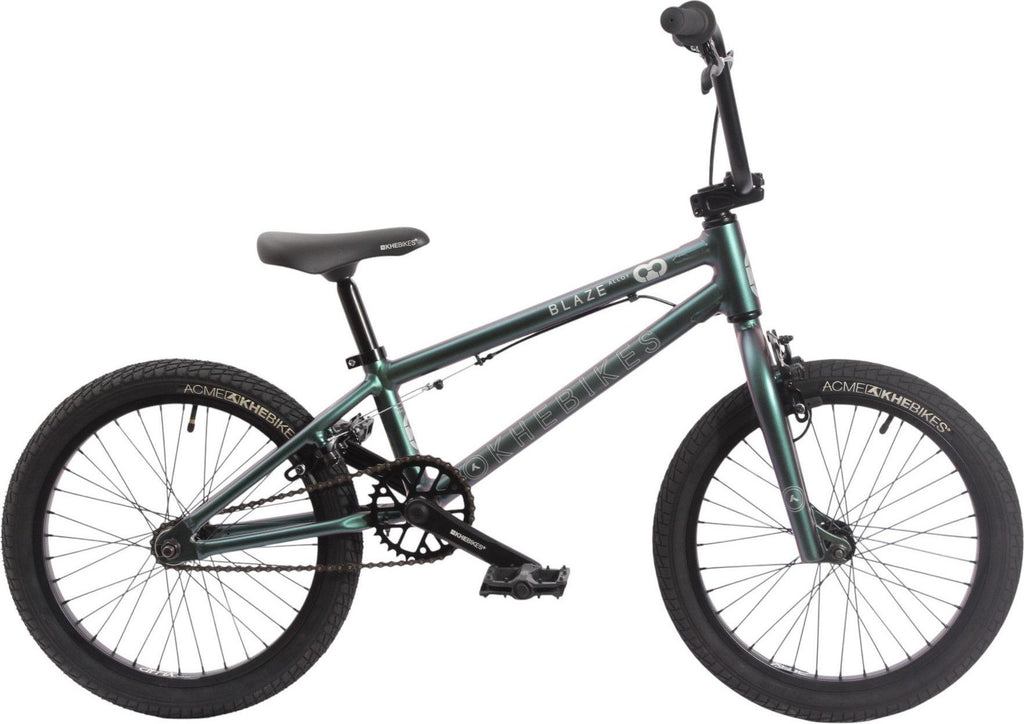 BMX enfant alu BLAZE AL vert 18 pouces 9.3kg léger solide