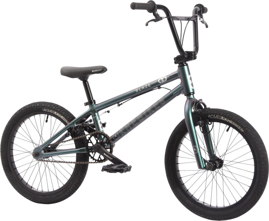 BMX enfant alu BLAZE AL vert 18 pouces 9.3kg léger solide