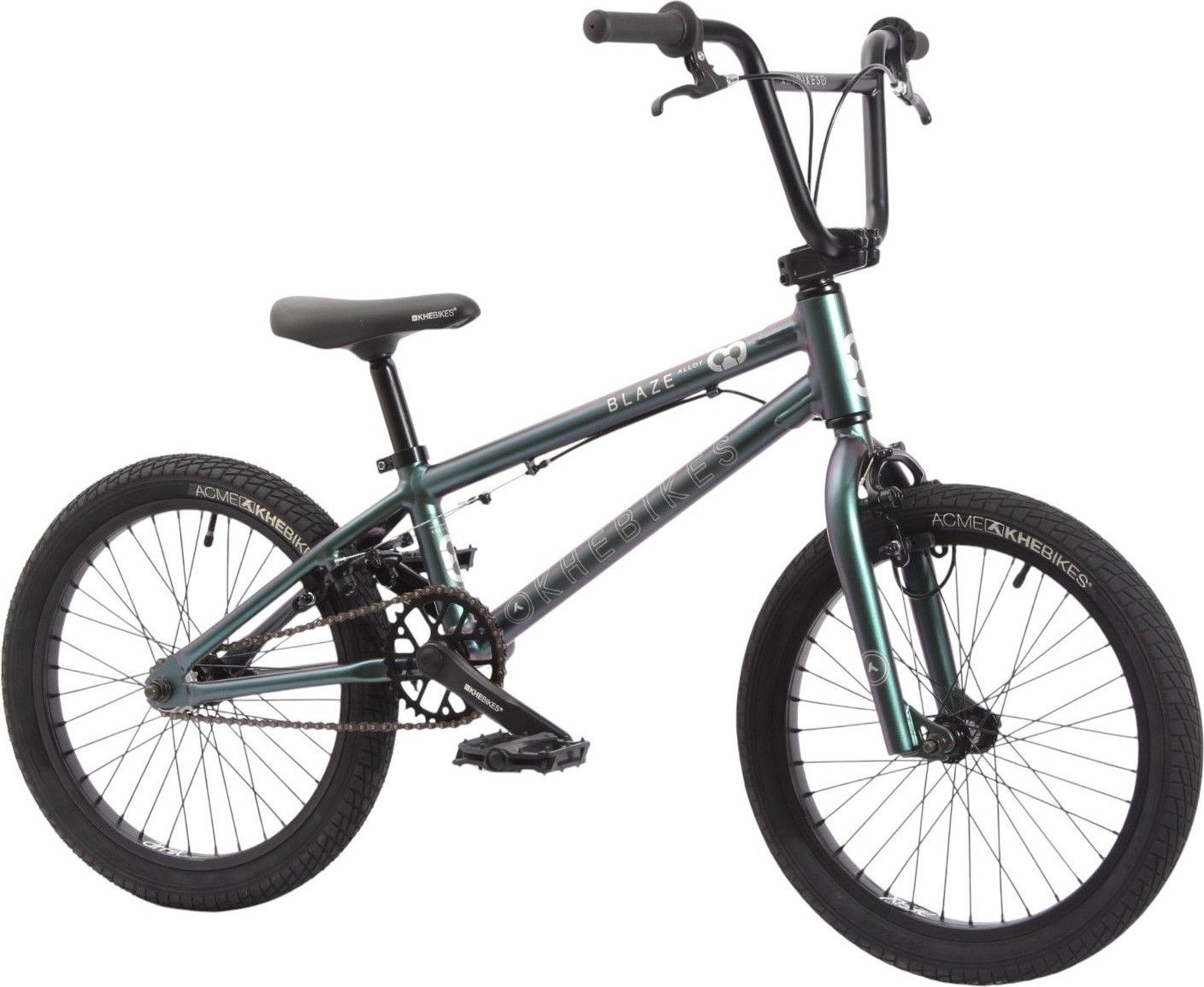 BMX enfant alu BLAZE AL vert 18 pouces 9.3kg léger solide