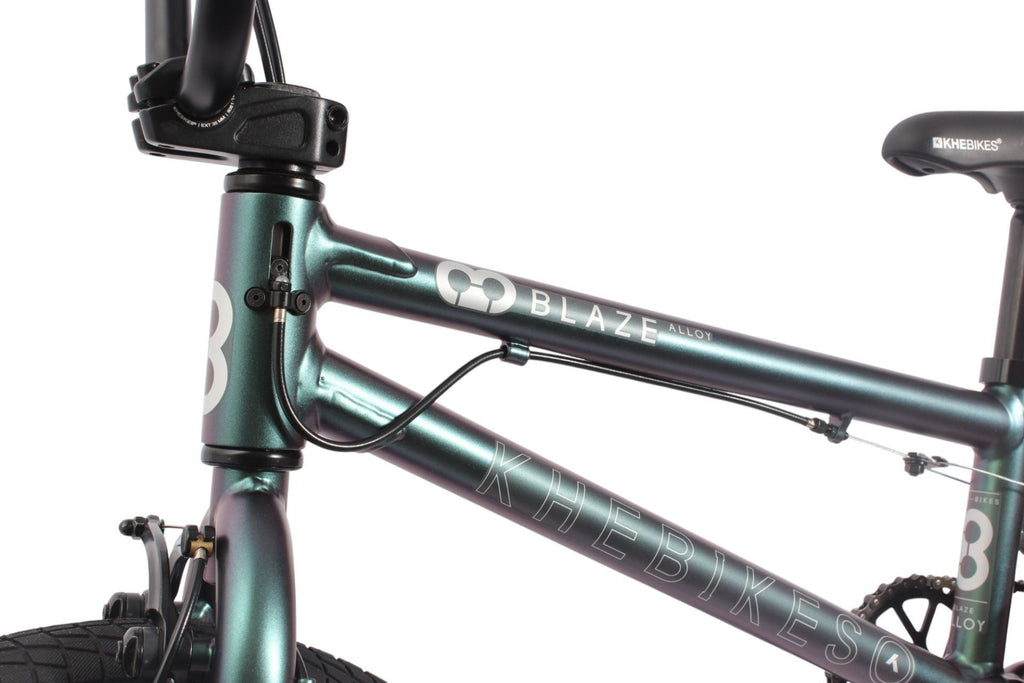 BMX enfant alu BLAZE AL vert 18 pouces 9.3kg léger solide