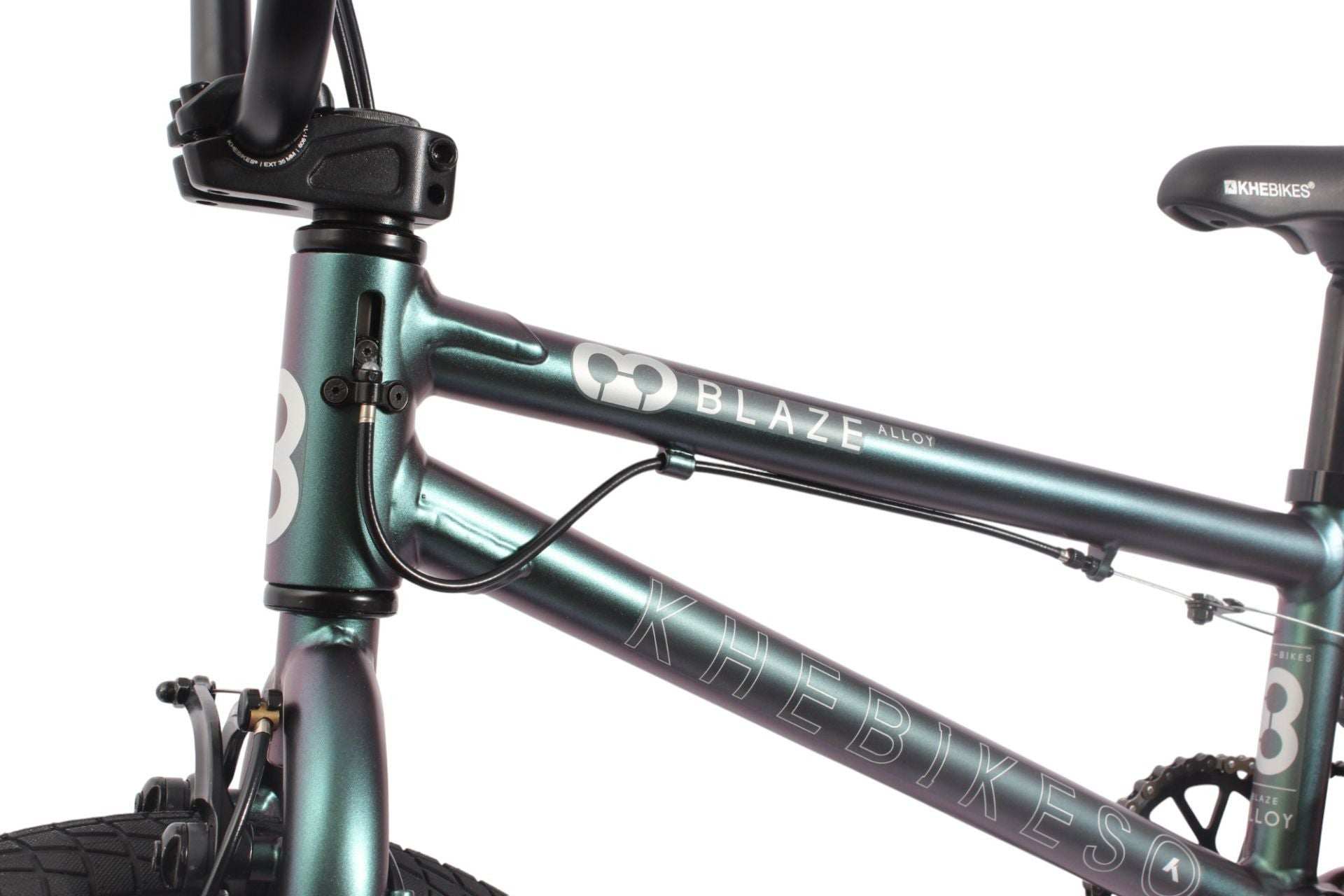 BMX enfant alu BLAZE AL vert 18 pouces 9.3kg léger solide