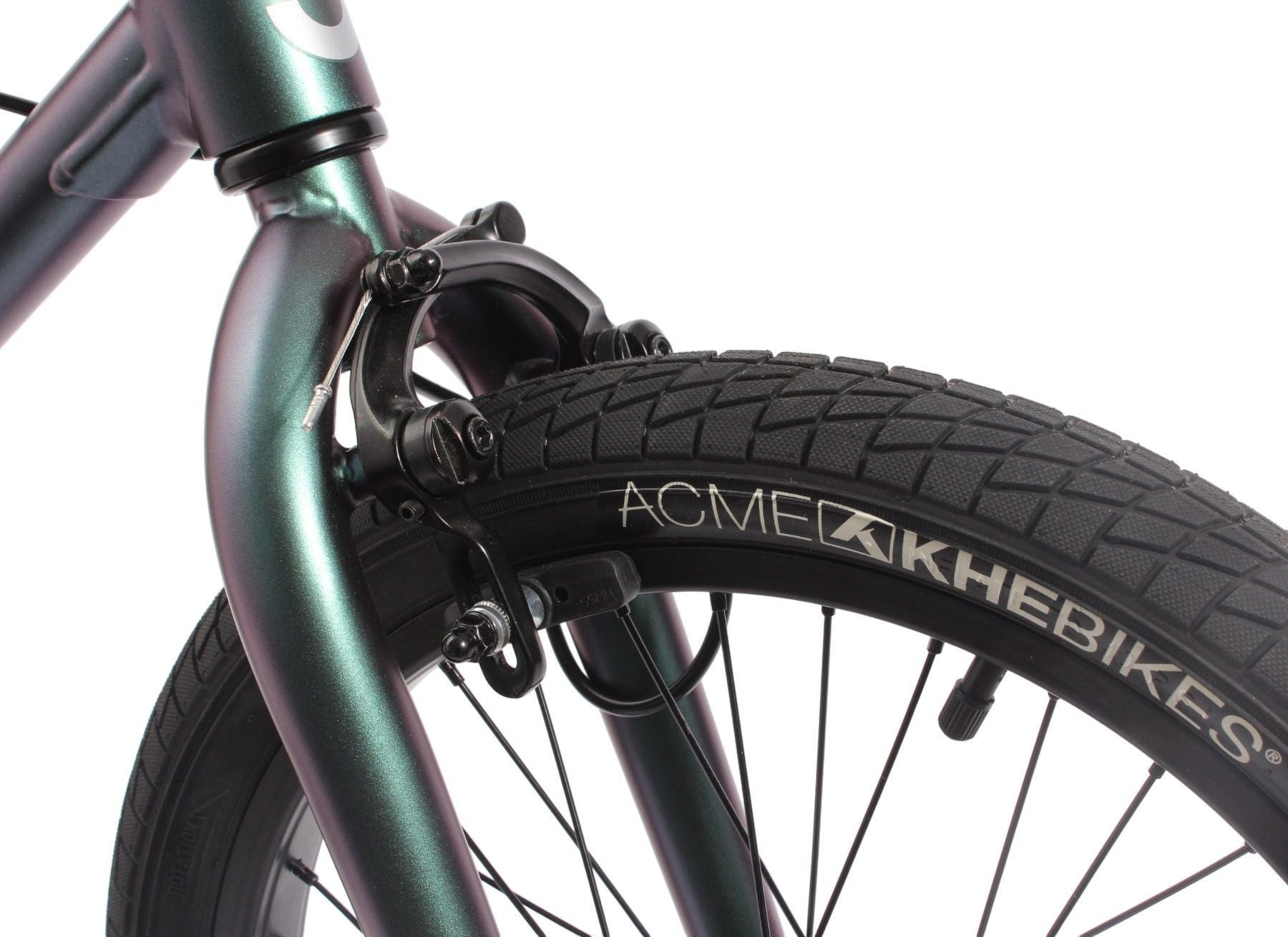 BMX enfant alu BLAZE AL vert 18 pouces 9.3kg léger solide