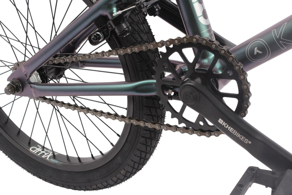 BMX enfant alu BLAZE AL vert 18 pouces 9.3kg léger solide