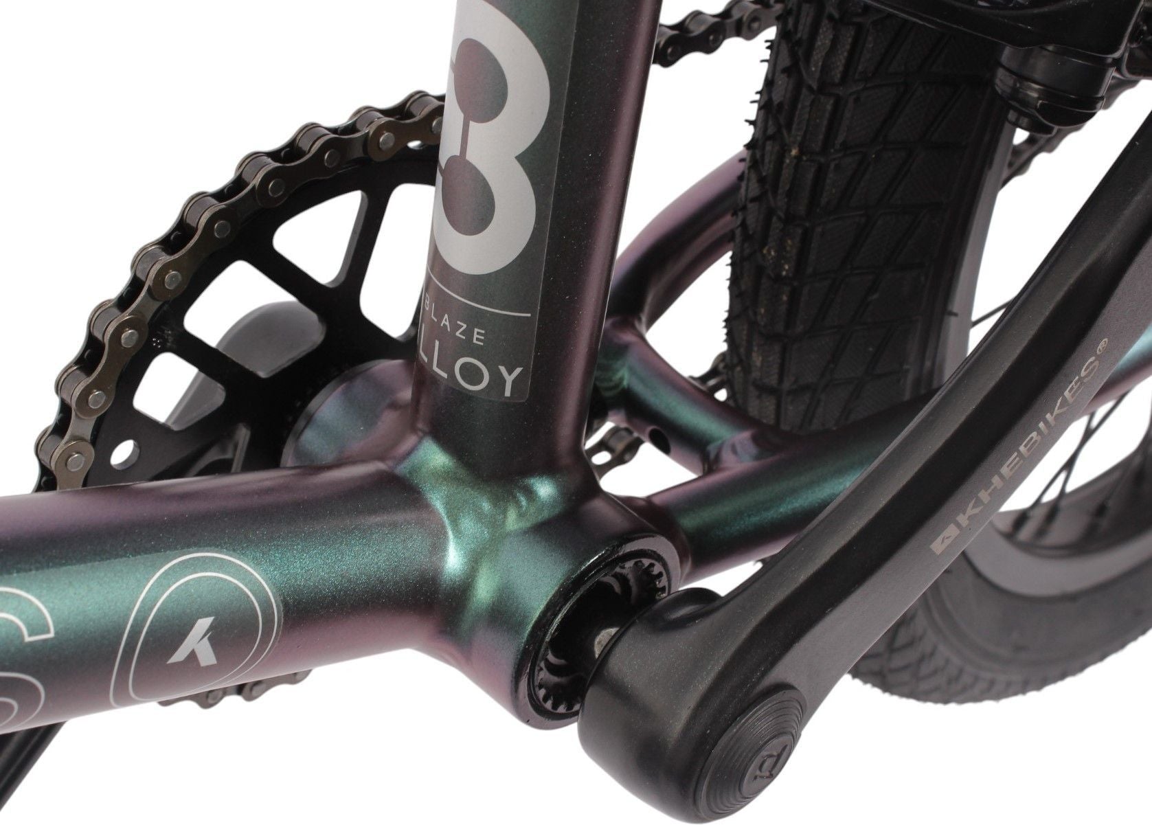 BMX enfant alu BLAZE AL vert 18 pouces 9.3kg léger solide