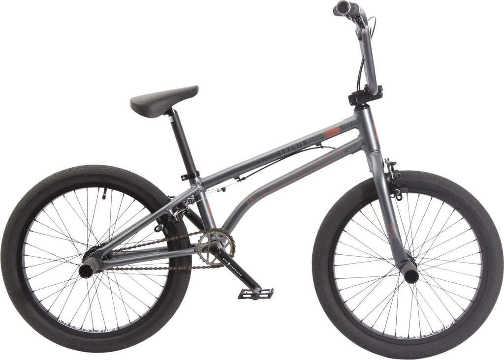 BMX adulte STYLUS V2 argent 20 pouces 8.9 kg
