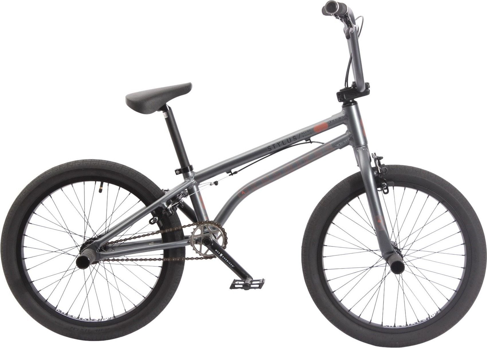 BMX adulte STYLUS V2 argent 20 pouces 8.9 kg