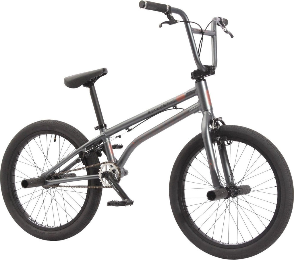 BMX adulte STYLUS V2 argent 20 pouces 8.9 kg