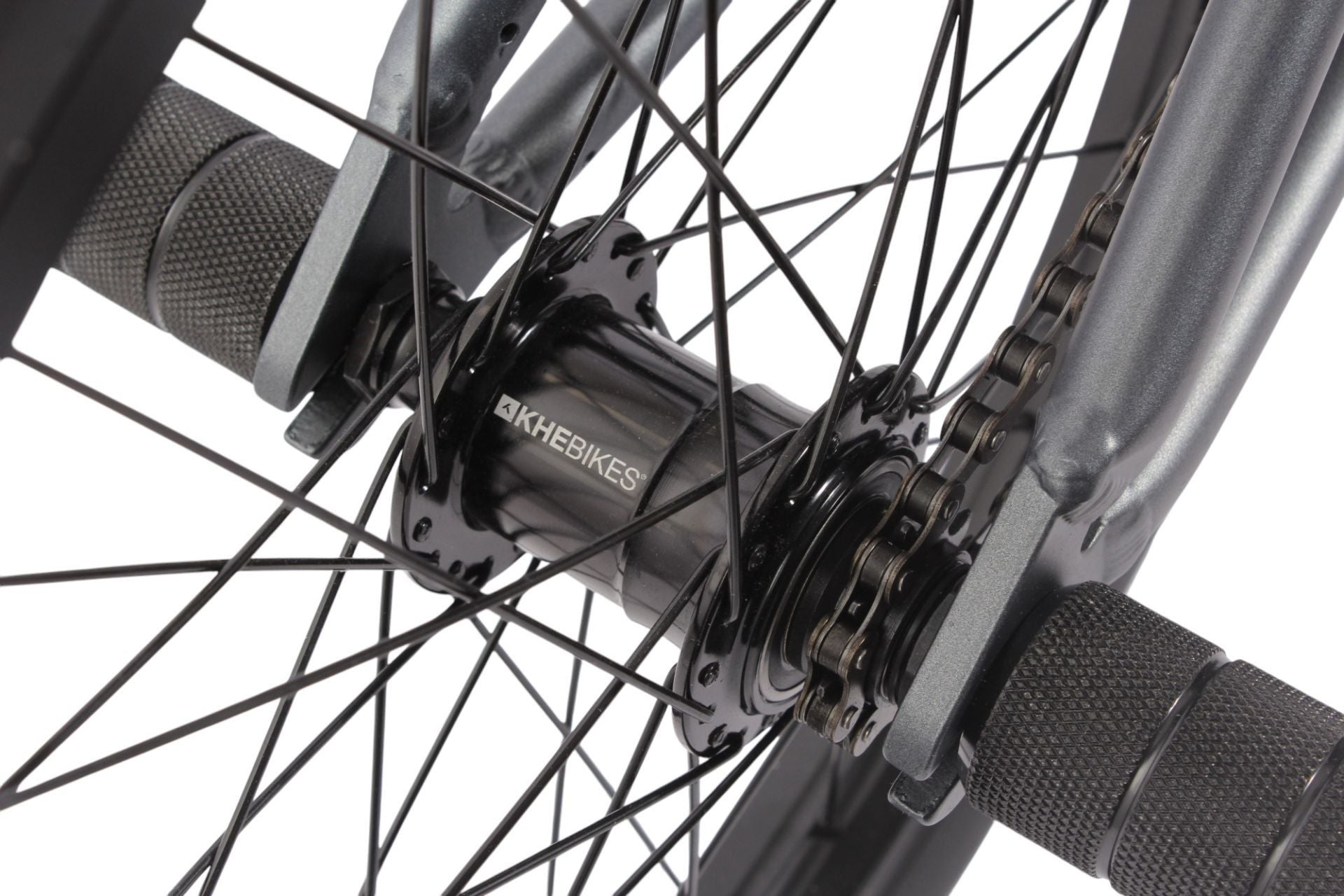 BMX adulte STYLUS V2 argent 20 pouces 8.9 kg