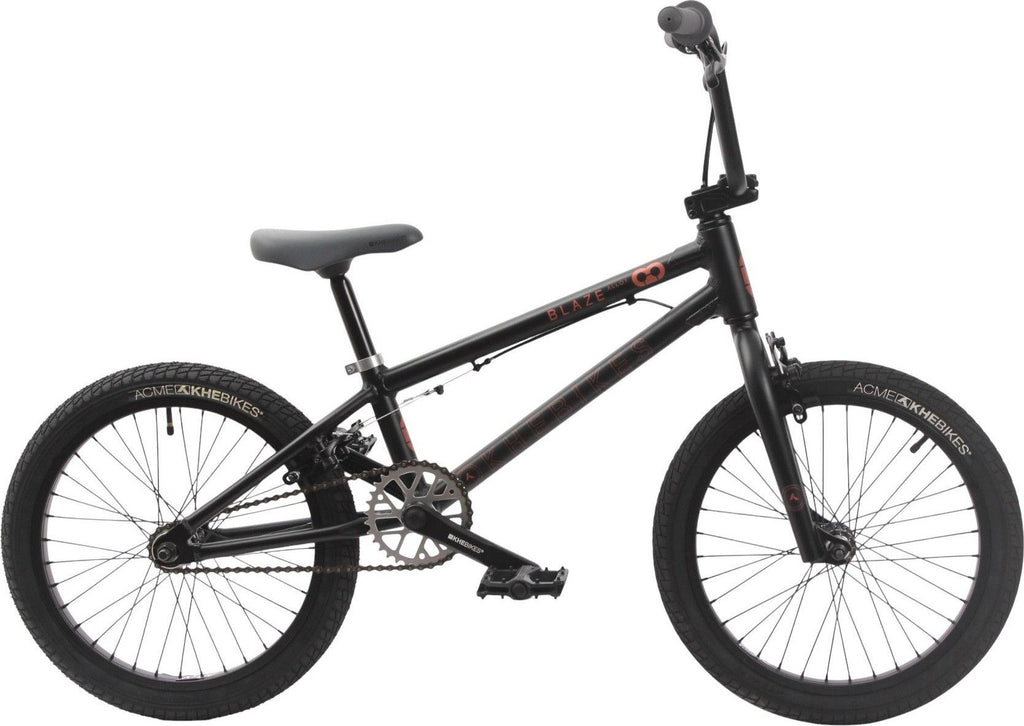 BMX enfant alu BLAZE AL noir 18 pouces 9.3kg léger solide
