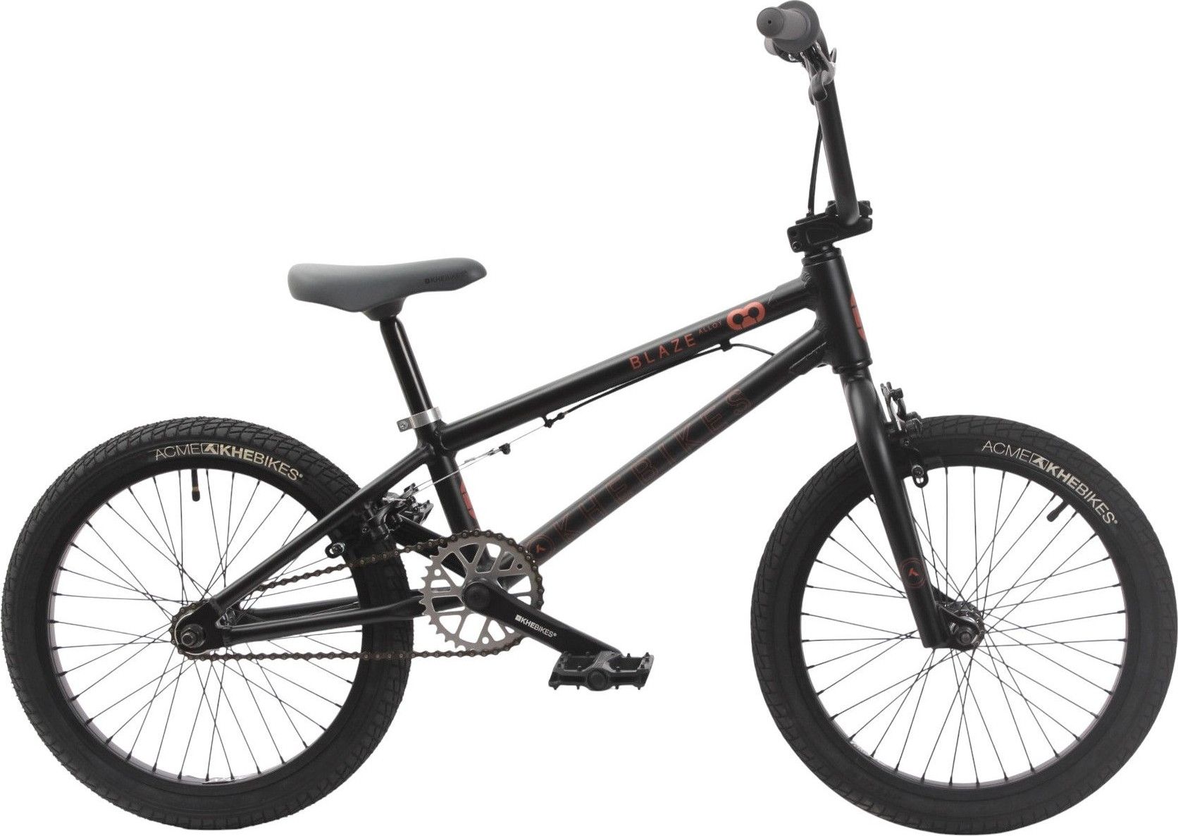 BMX enfant alu BLAZE AL noir 18 pouces 9.3kg léger solide
