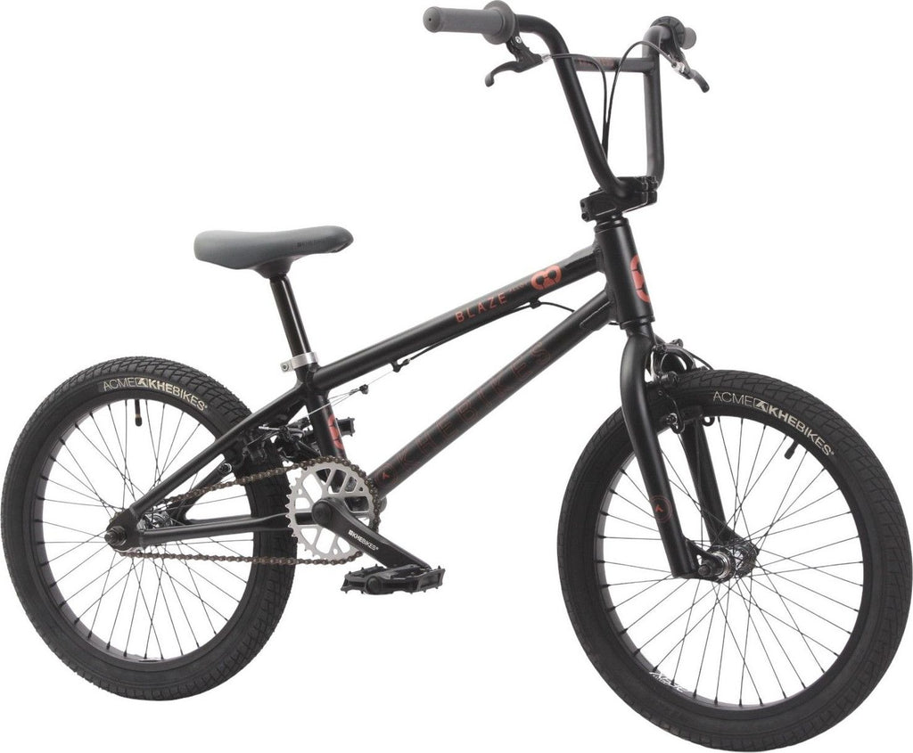 BMX enfant alu BLAZE AL noir 18 pouces 9.3kg léger solide
