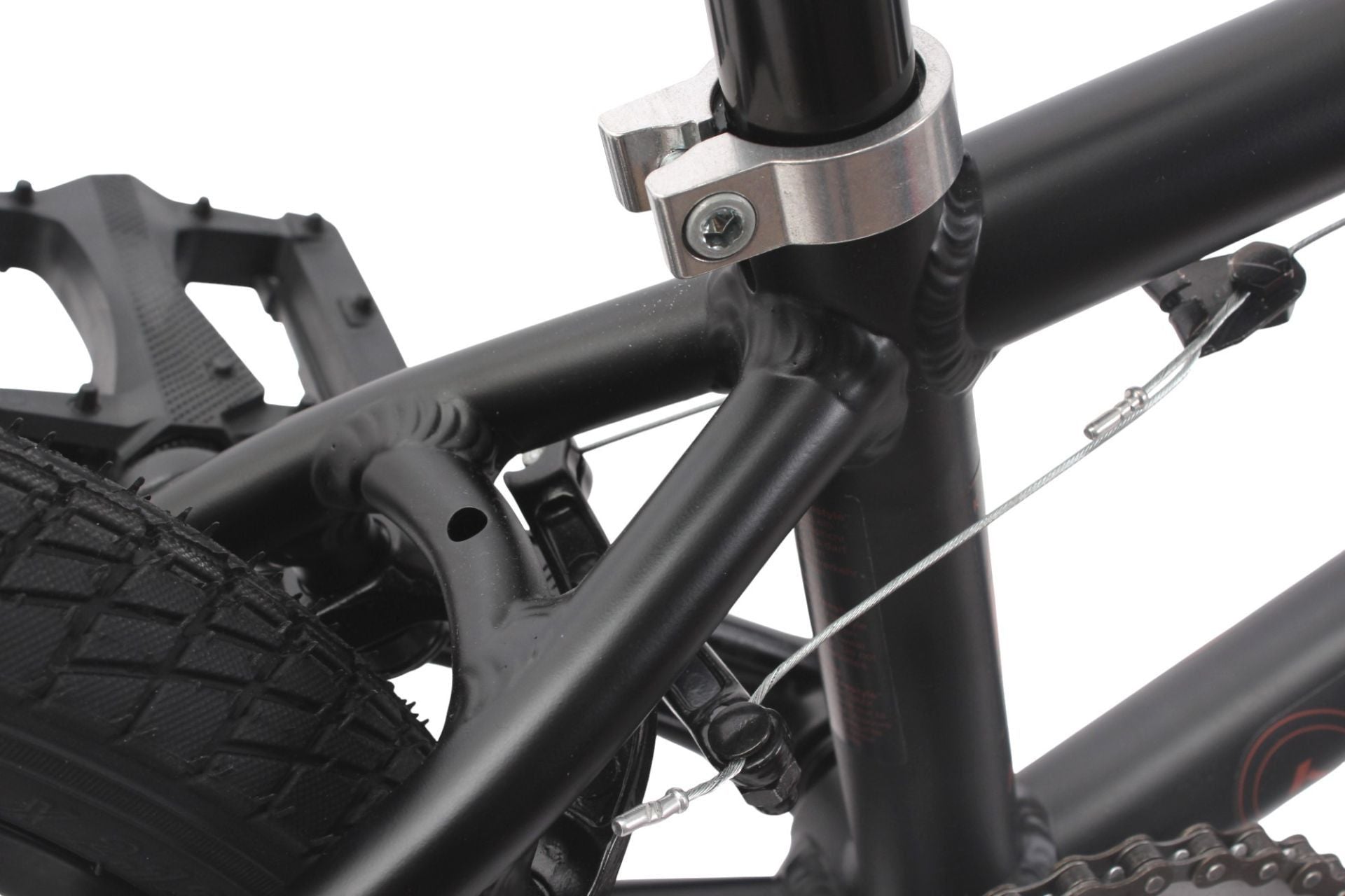 BMX enfant alu BLAZE AL noir 18 pouces 9.3kg léger solide