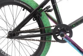 Vélo BMX adulte CENTRIX noir mat20 pouces 10.6 kg