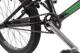 Vélo BMX en aluminium adulte TRICKY AL rouge 20 pouces 10.9 kg