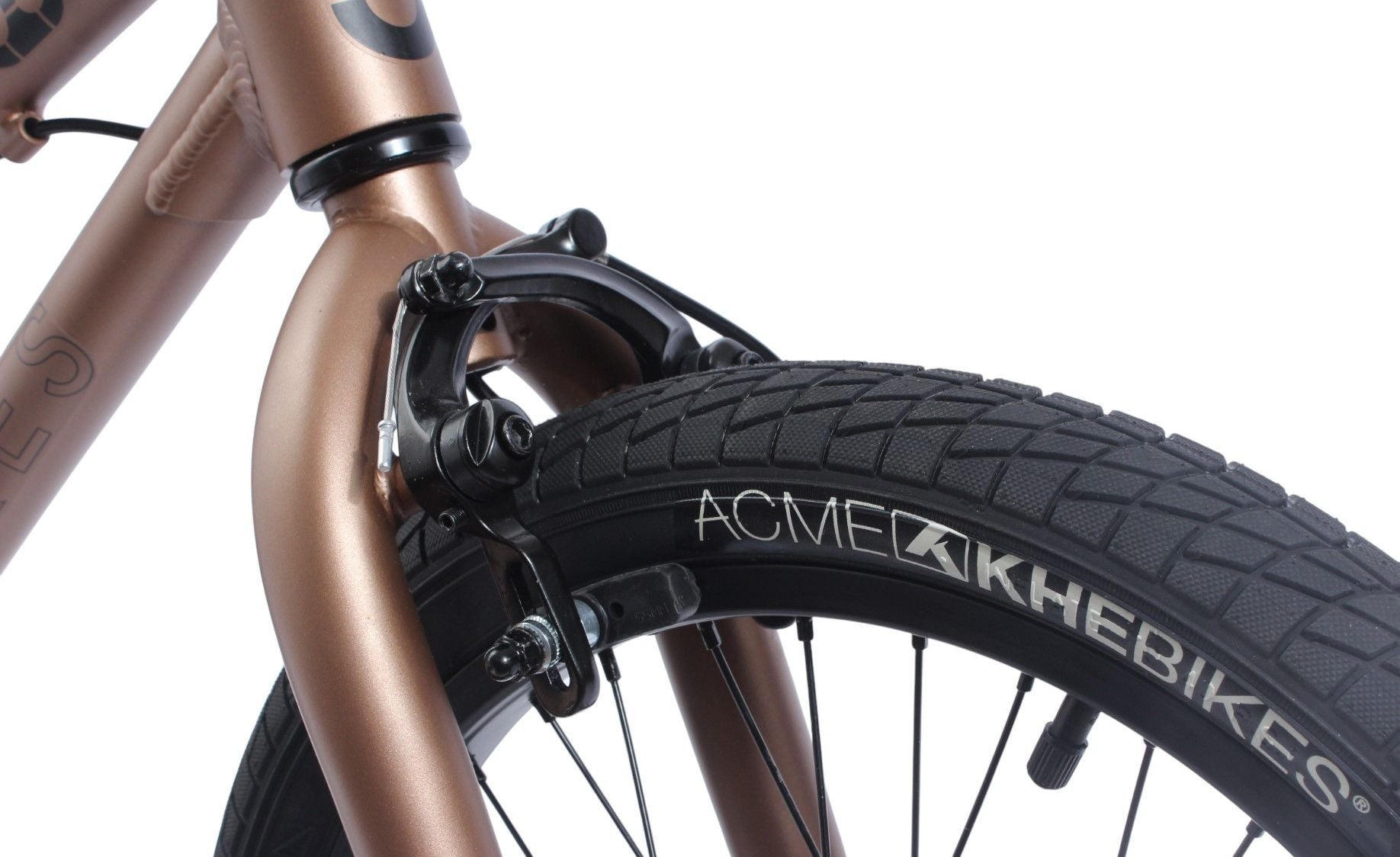 BMX 18 pouces KHE BLAZE AL enfant or cadre alu 9.3kg léger solide